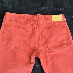 American Eagle Outfitters Men's Red Jeans